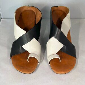 Kenneth Cole Gentle Souls Indigo Wedge-Heeled Sandals, Size 9